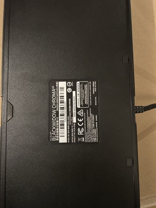 Razer Blackwidow V2 Choma