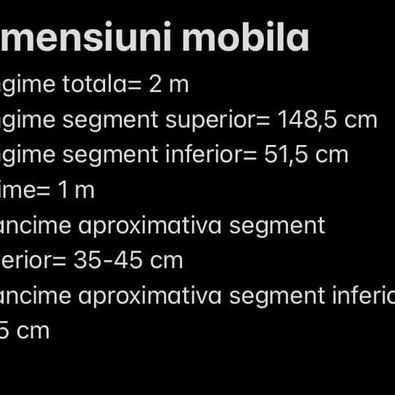 Mobila de sufragerie reconditionata unic