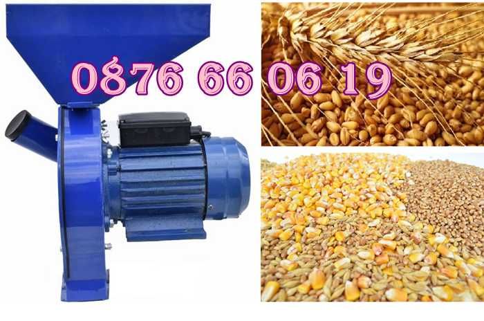 Комбинирана монофазна фуражомелка /ярмомелка, 4.2 kW, 4 сита