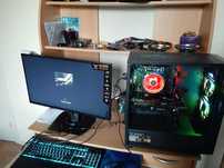 Геймърски компютър AMD Ryzen 7 2700x 16GB RAM, GTX 1080