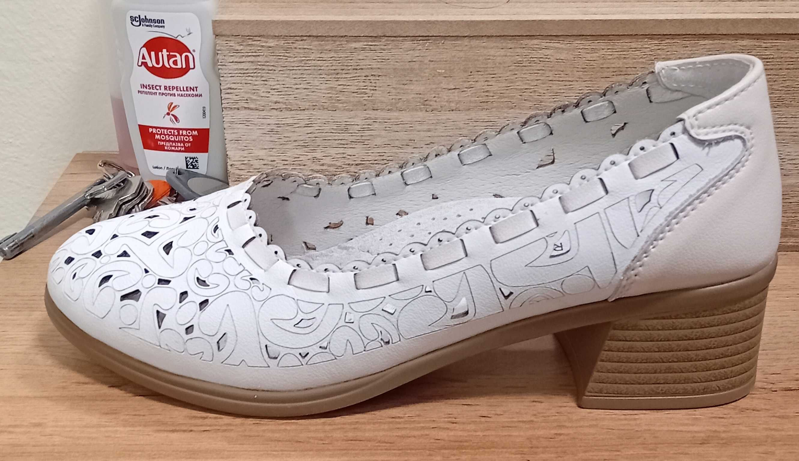 Дамски обувки Tendenz от естествена кожа