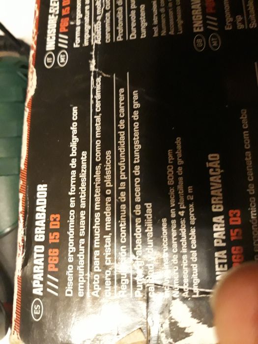 Aparat de gravare pe metal,lemn etc