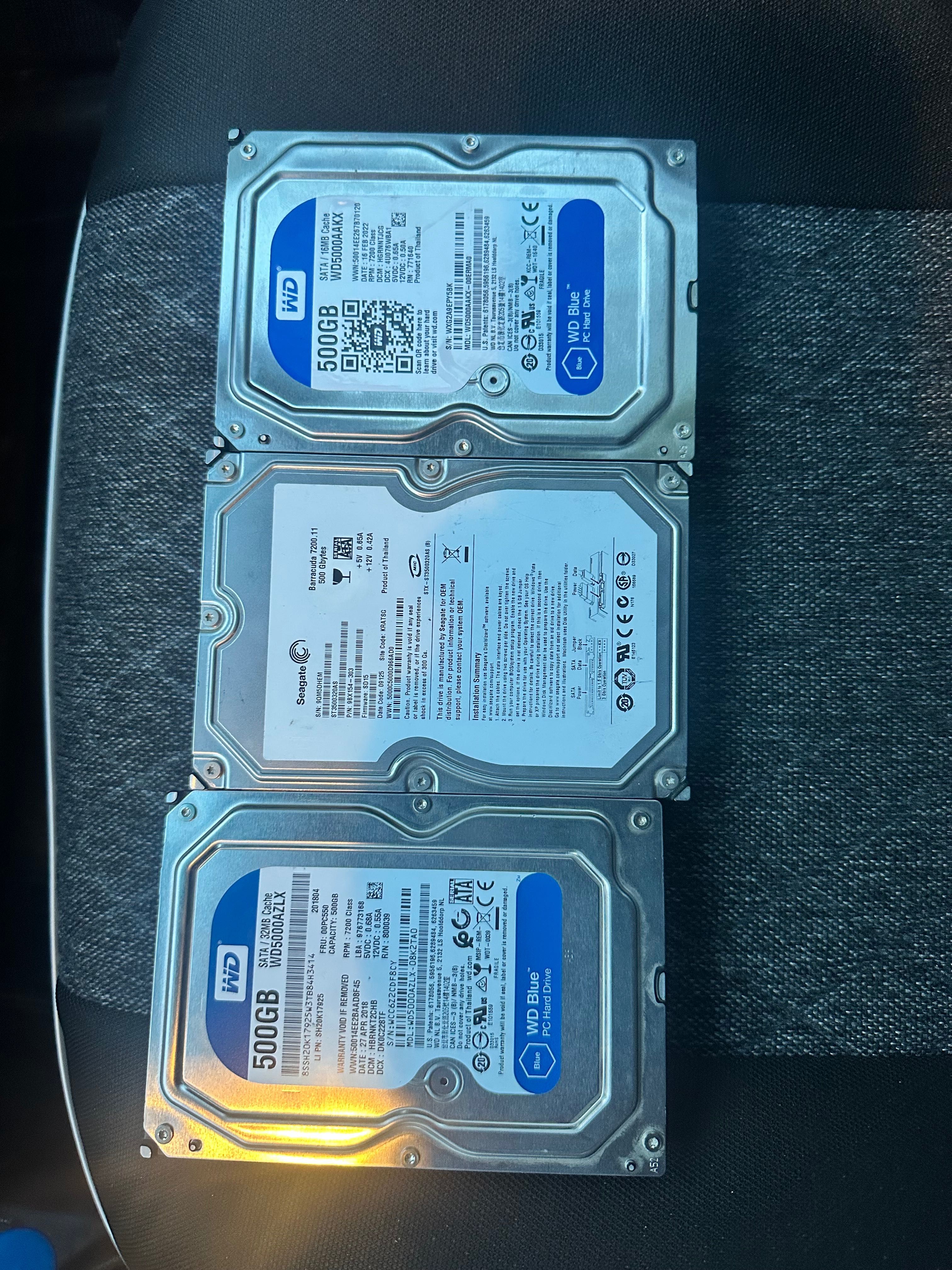 Жёсткие диски HDD