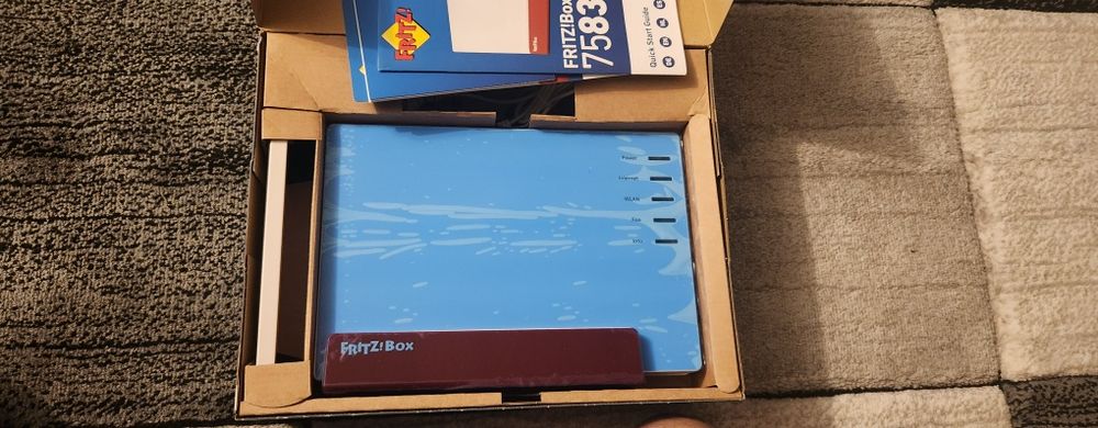 Modem internet Fritz box 7583 nou nefolosit