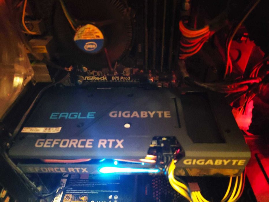 Gigabyte GeForce RTX 3060 Ti EAGLE OC LHR 8GB GDDR6 schimb placa video