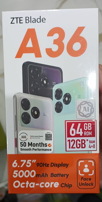 Новый Смартфон ZTE