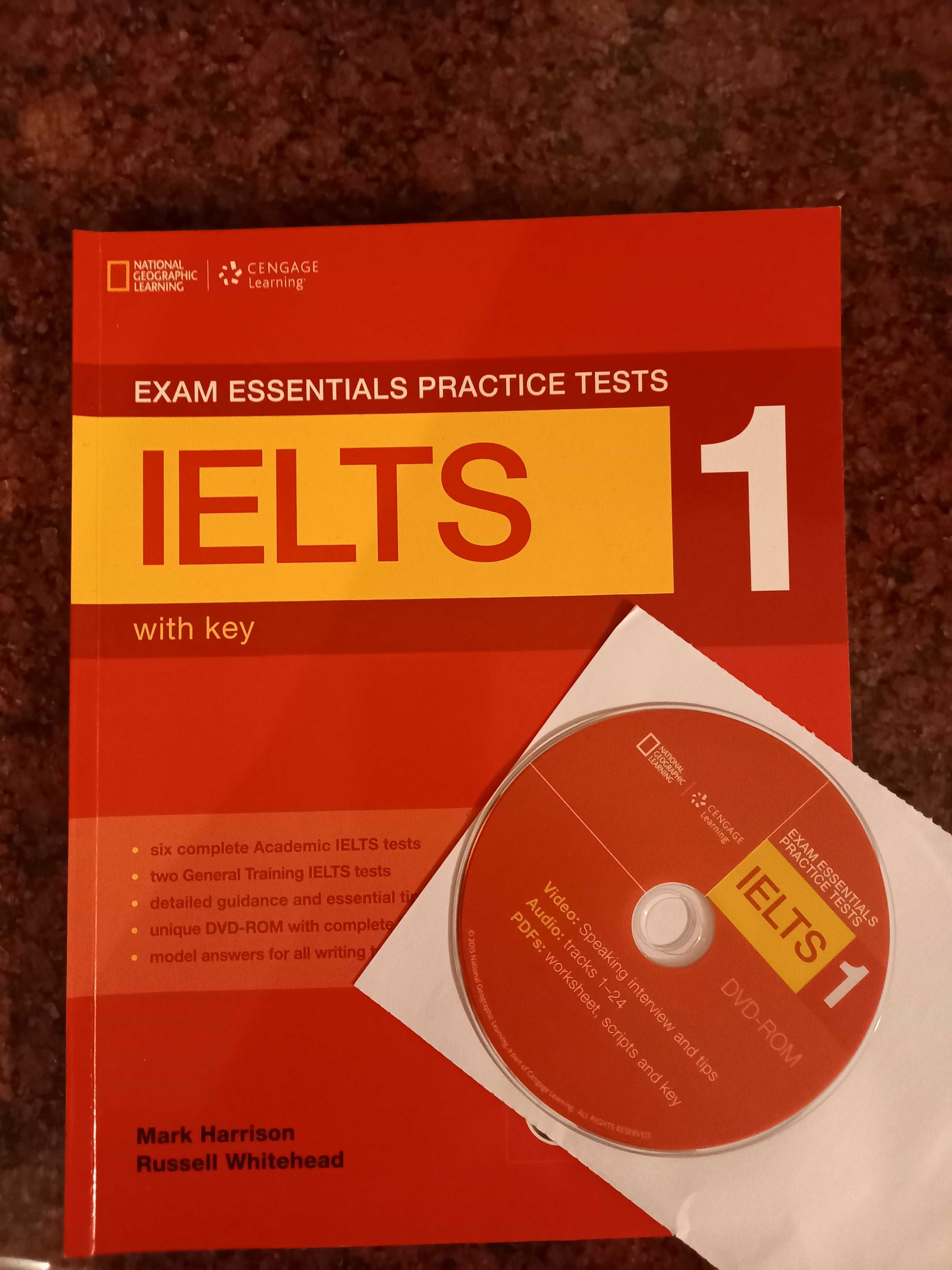 Manuale si DVD pentru pregatire examen IELTS  engleza nivel B2-C1