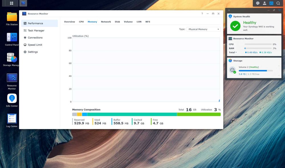 6x SSD/HDD NAS Synology DS620slim, 16GB RAM, 6x SATA3, 2x GigabitLAN