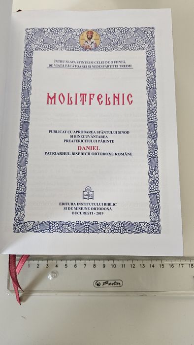 Molitfelnic Legat în piele