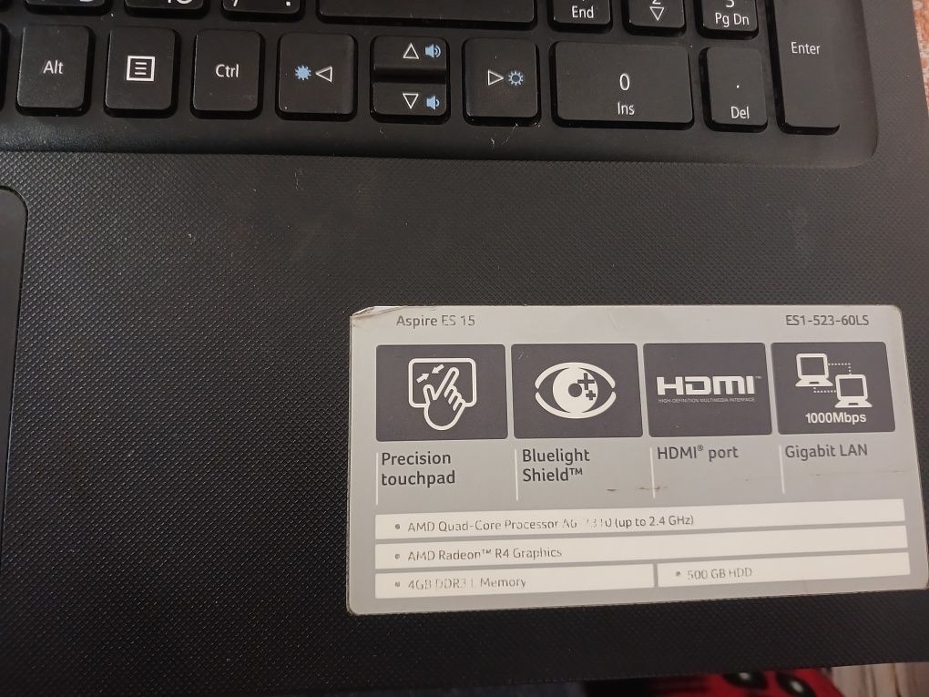 Acer notebook yangiday