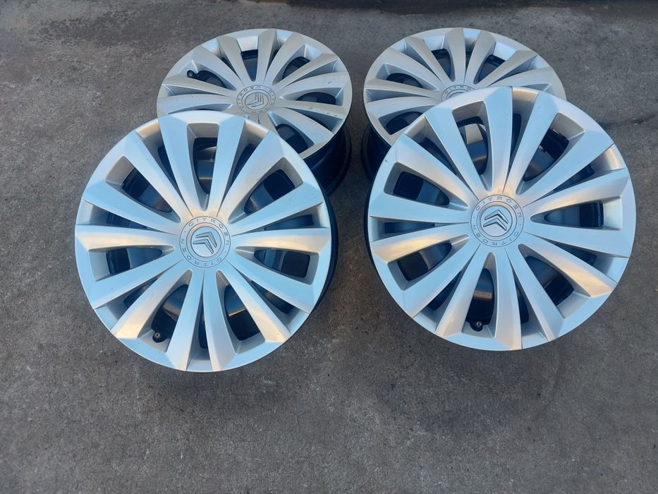 Jante tabla r16 + capace originale / gama CITROEN / PEUGEOT / 4x108
