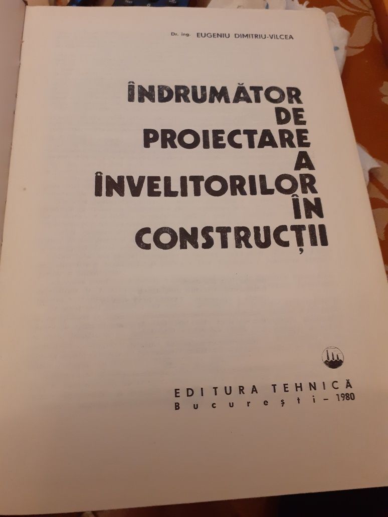 Indrumator de proiectare a invelitorilor in constructii- E.Dimitriu-V.