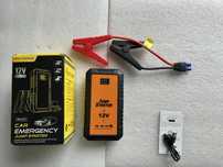 Robot pornire auto portabil 2000A, redresor cu acumulator 12000mAh