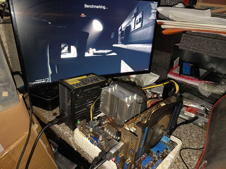 Kit gaming Core i7 3770 + placa Asus + 8gb Hyperx + cooler