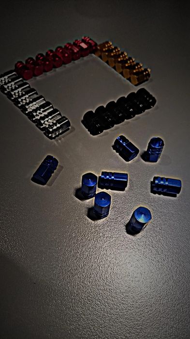 Метални винтилни капачки с възможност за стягане с ключ против кражба