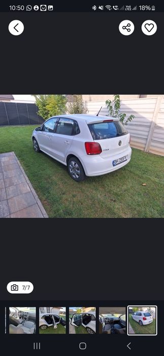 Vw polo 2013 1.2 tdi 55 kw