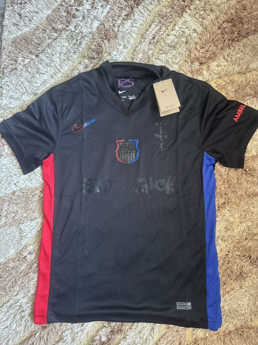 Travis Scott x FC Barcelona Away 'Cactus Jack Jersey' Black