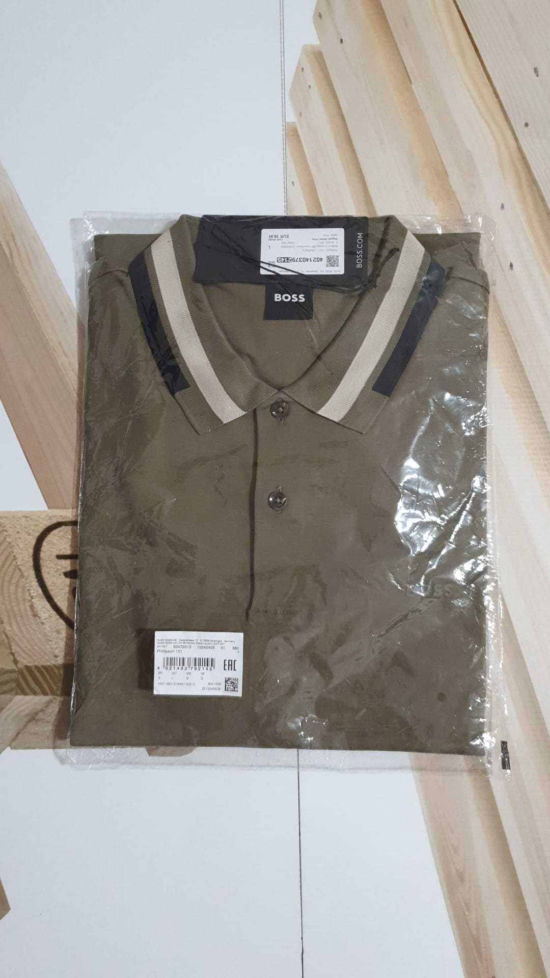 Vand tricou barbati Hugo Boss masura  L  original nou cu eticheta