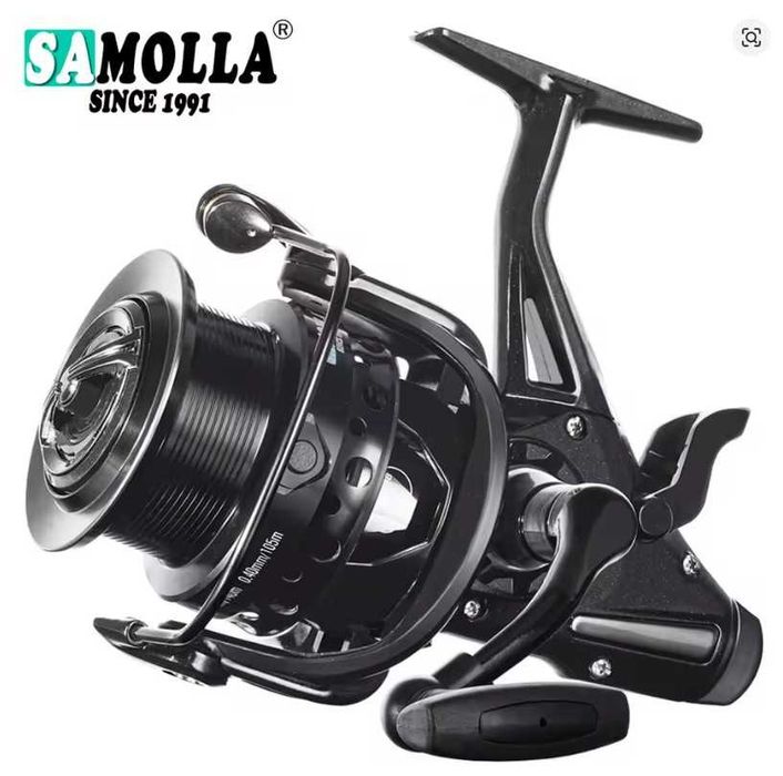 Mulineta pescuit Crap Somn 7000 cu baitrunner - NOUA