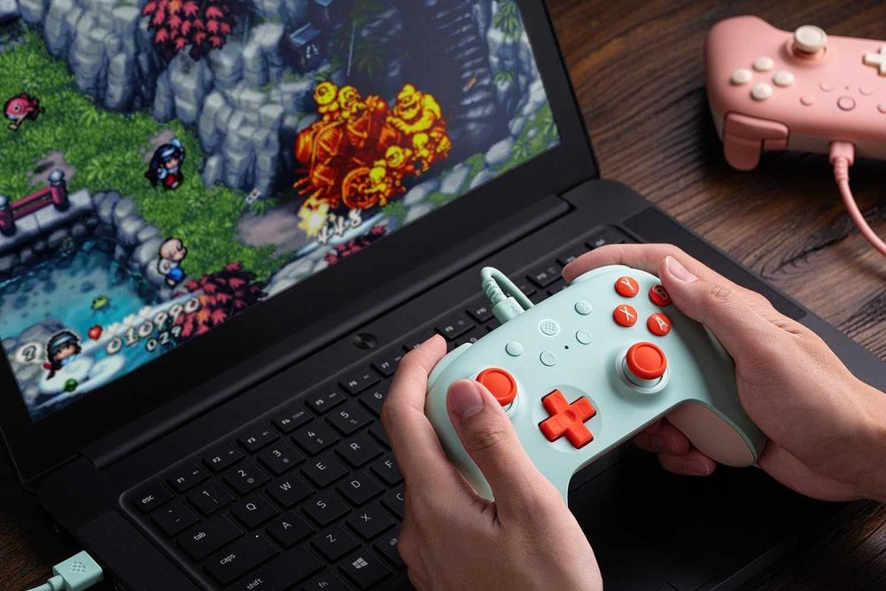 Контролер 8BitDo - Ultimate 2C, Hall-Effect, Mint (PC)