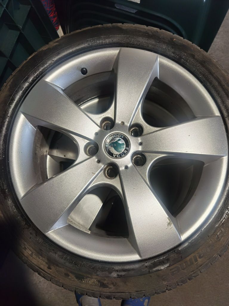 Jante Aliaj 5x112 Originale Skoda