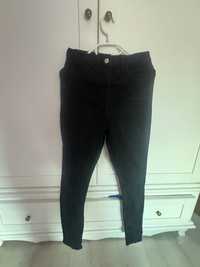 Blugi skinny talie inalta negri