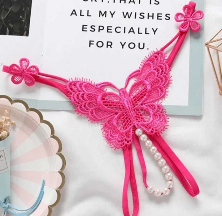 Нови секси бикини с перли