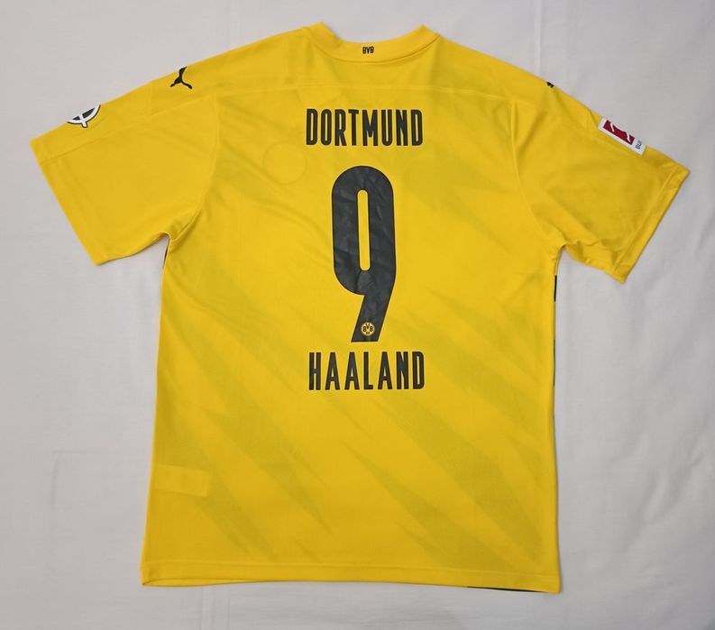 Puma Borussia Dortmund #9 Haaland Home Jersey оригинална тениска 2XL