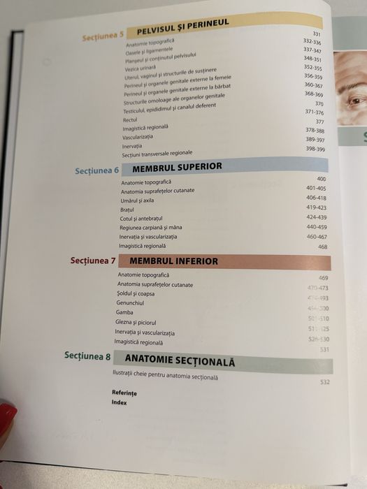 Vând Atlas de Anatomie a Omului
