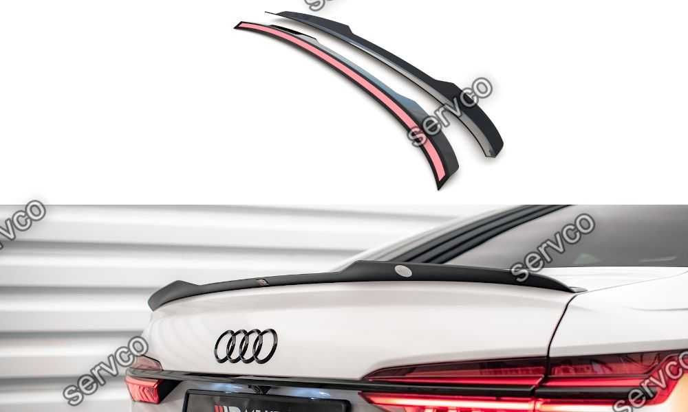 Eleron spoiler cap Audi A6 C8 Sedan 2019- v8 - Maxton Design