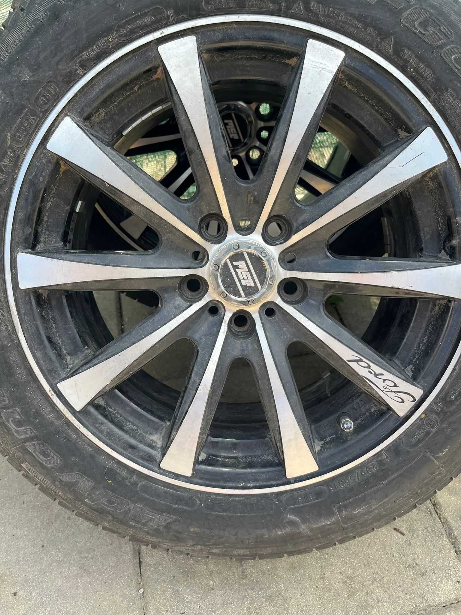 Jante ford 16"  ( cu anvelope)