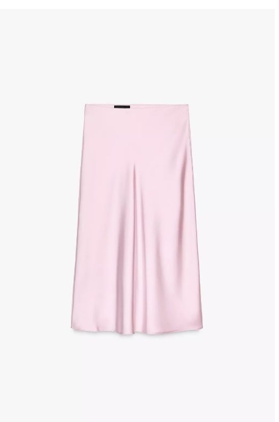 Чисто нова сатенена пола Zara, размер S