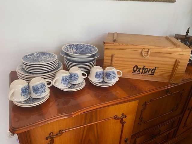 Set vesela pentru servire OLD ENGLAND nou, made in Brasil