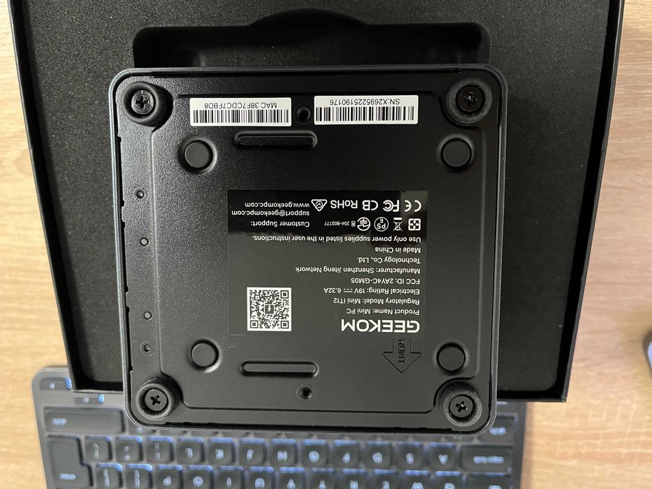 Mini-PC Geekom Mini-IT12 I7-12650H 32GB RAM