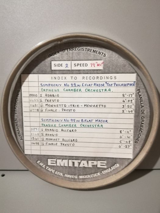 Магнетофонни ролки 18 см.