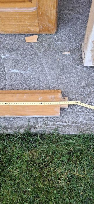 Usi interior de lemn de brad