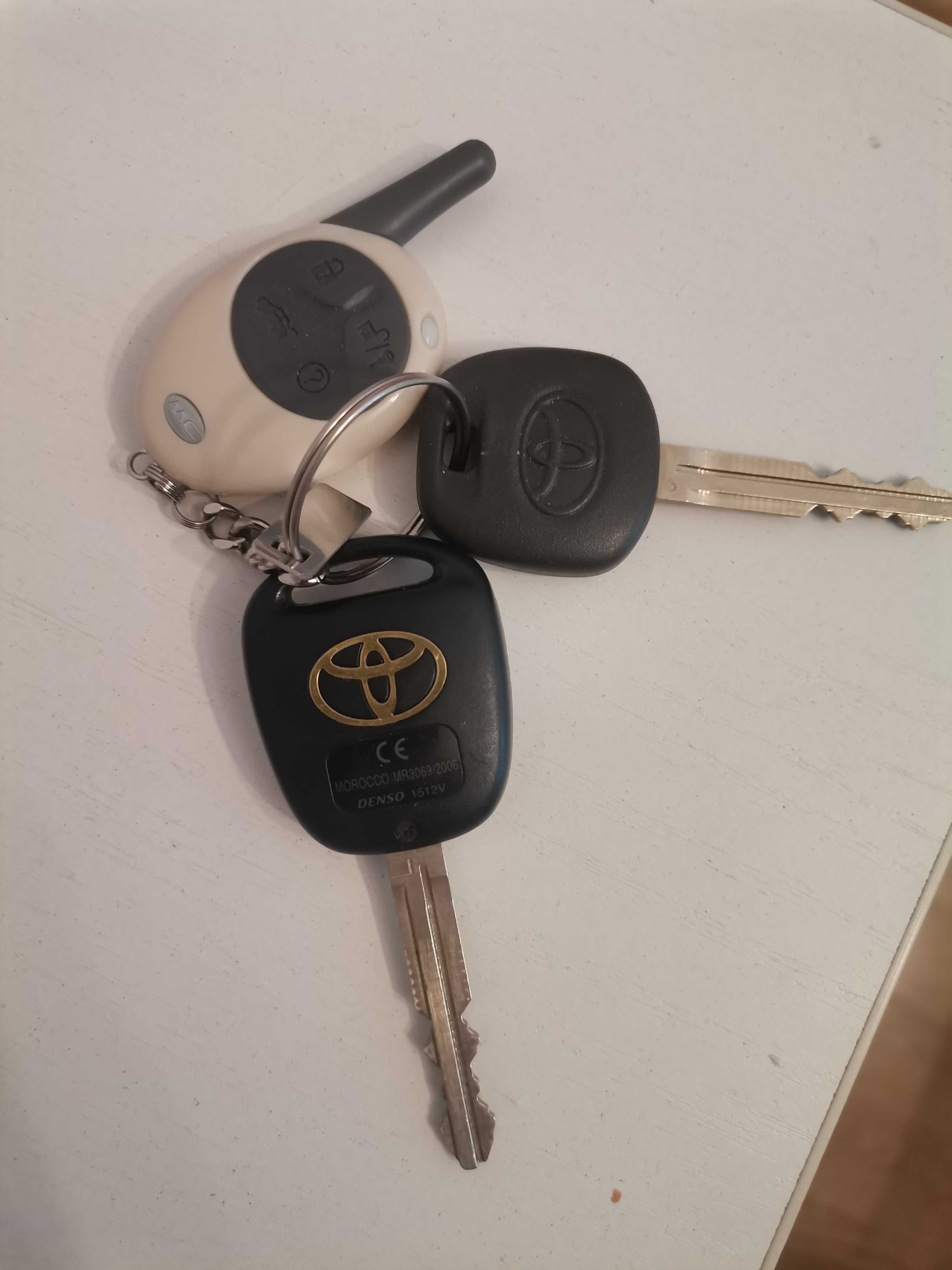 ключи автомобильные на Тойота Прадо 120
