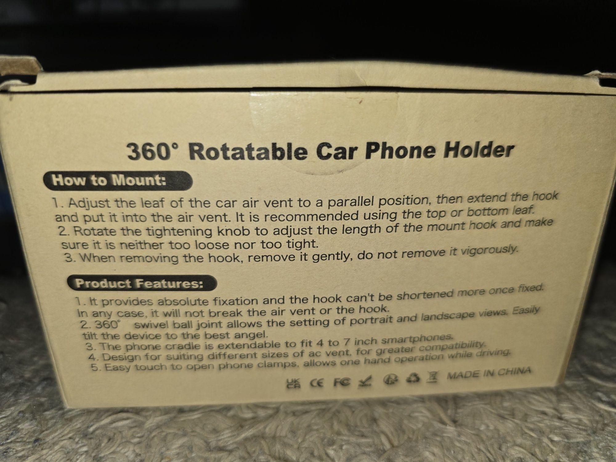 Suport telefon auto