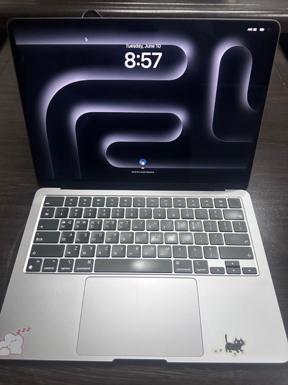 MacBook Air M2, 100%, Space Gray