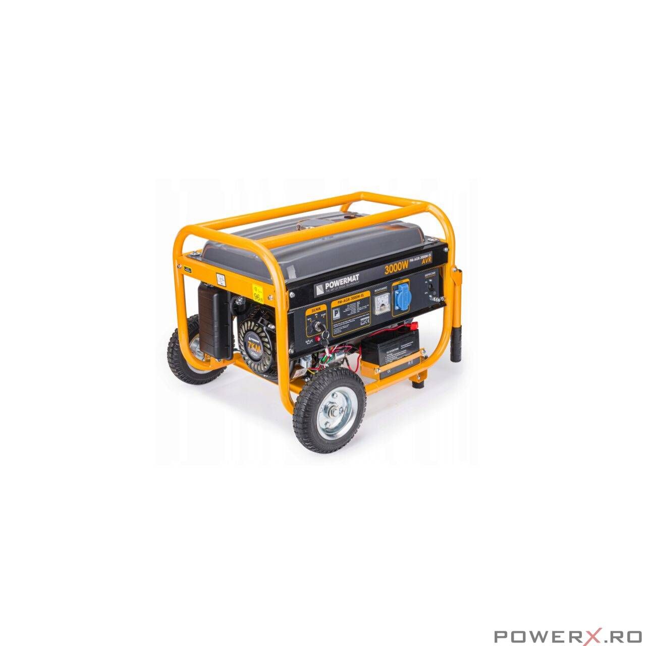 Generator curent electric 3000 W, 3 KW, 220 V, Pornire la Cheie,