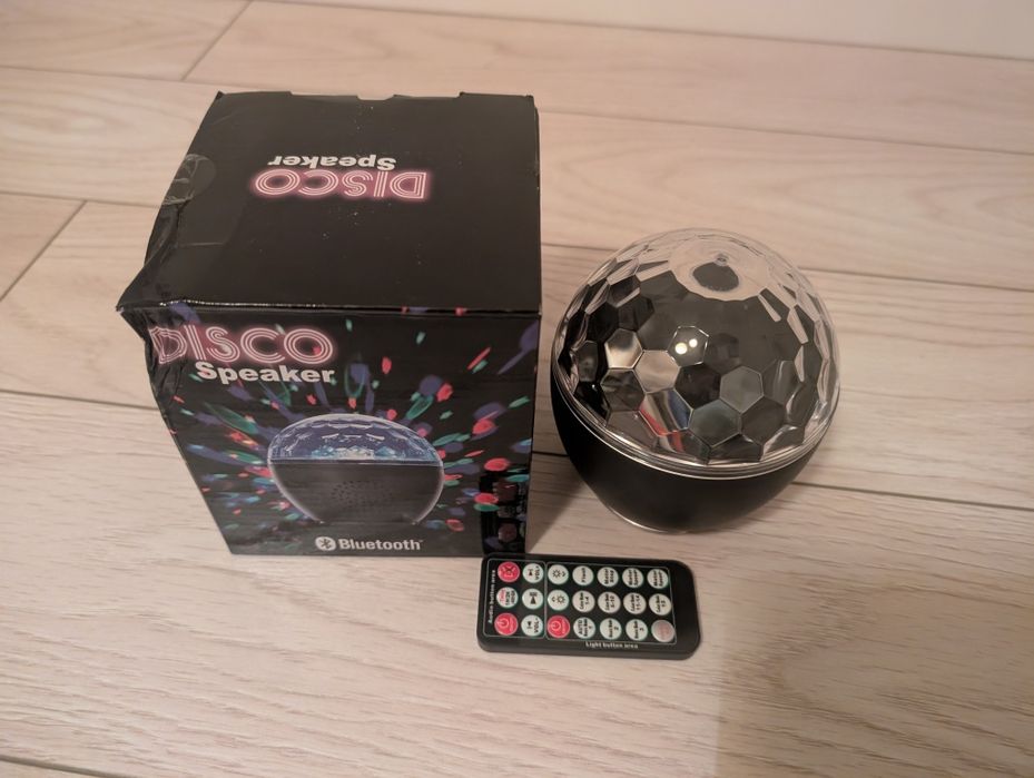 Boxa Disco cu bluetooth si lumini