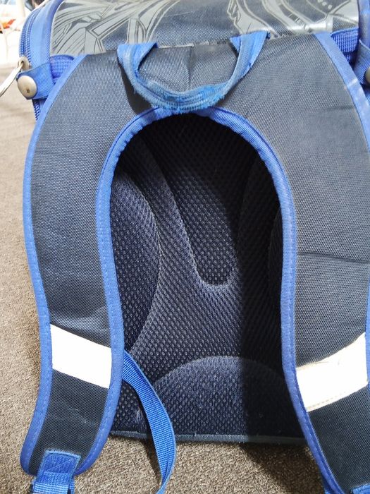 Синий рюкзак transformer