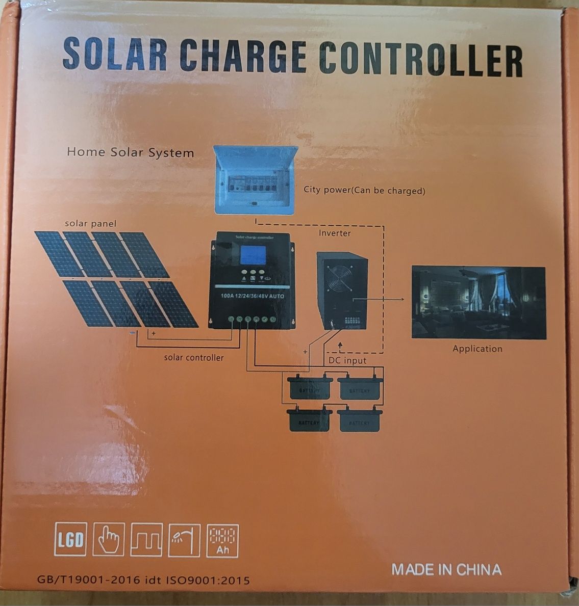 Vând solar charge controller 100A nou