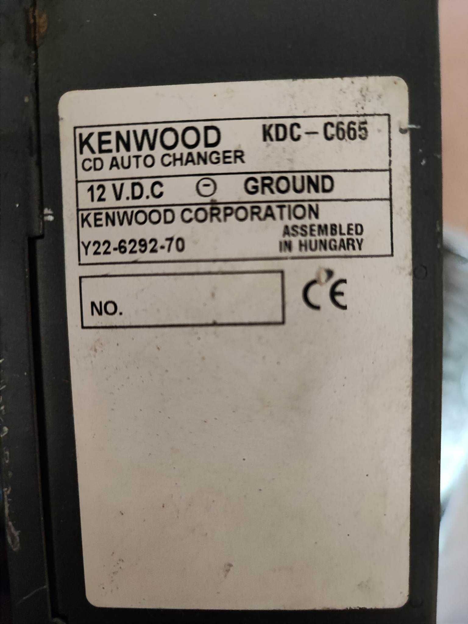 CD changer Kenwood