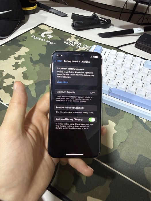 Iphone xs 64GB 100% (JCID battery)