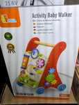 2 в 1 Детска дървена проходилка Viga toys