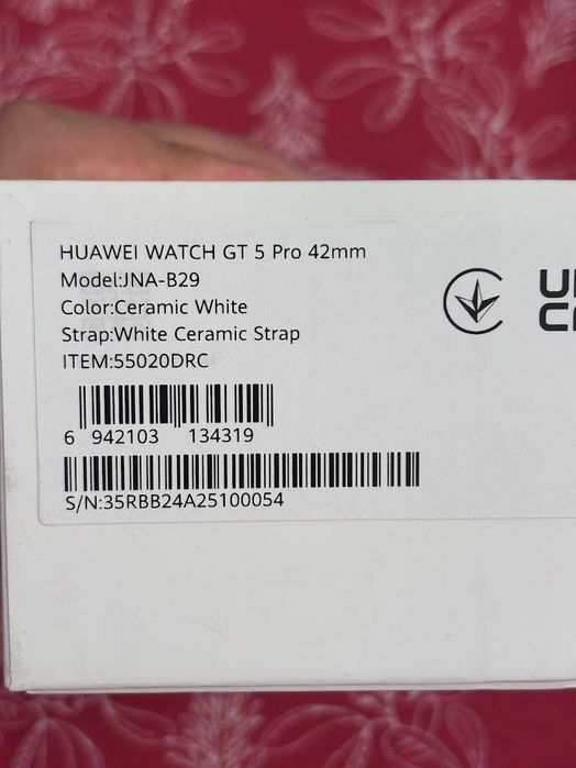Smartwatch Huawei GT5 Pro 42 mm