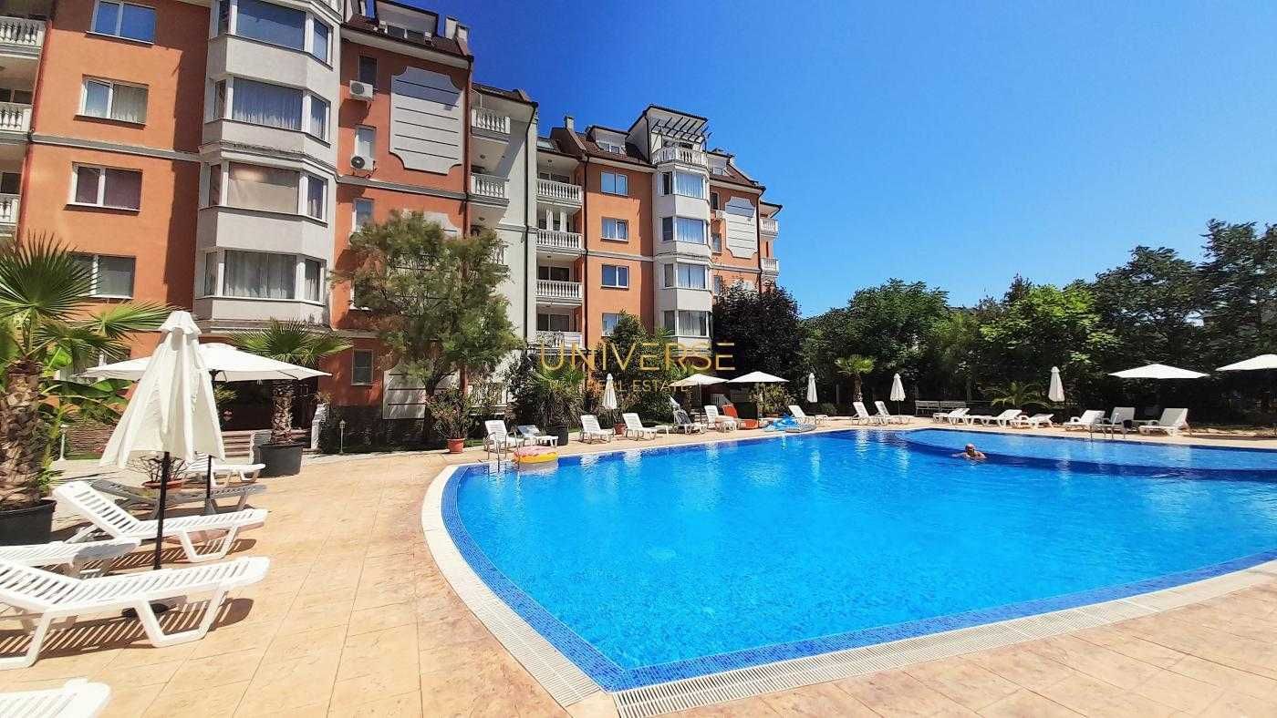2+1 в Слънчев бряг, район Какао Бийч, на 300 м от морето#4647