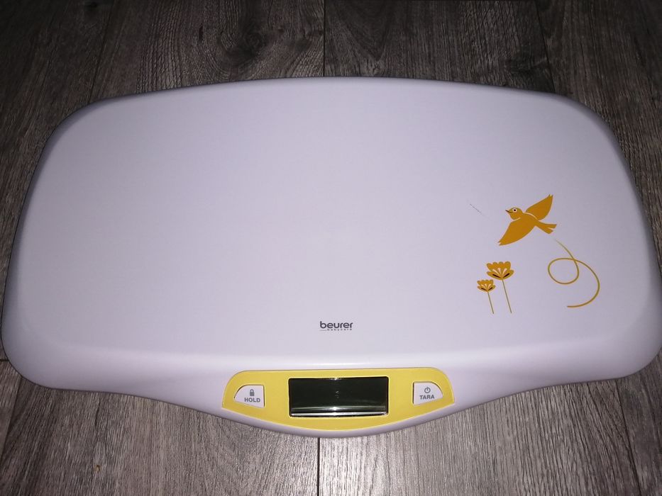 Cantar de bebelusi BEURER BY80, 20kg, alb-galben
