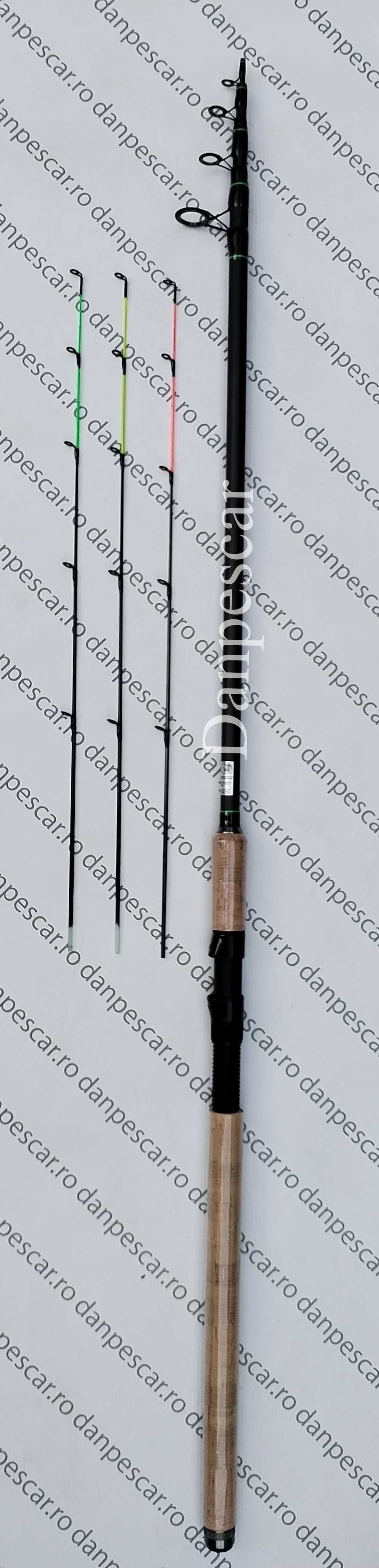 SET FEEDER Lanseta Harrier Tele Ultra SLIM 3,30m Mulinetă PROFL LA4000